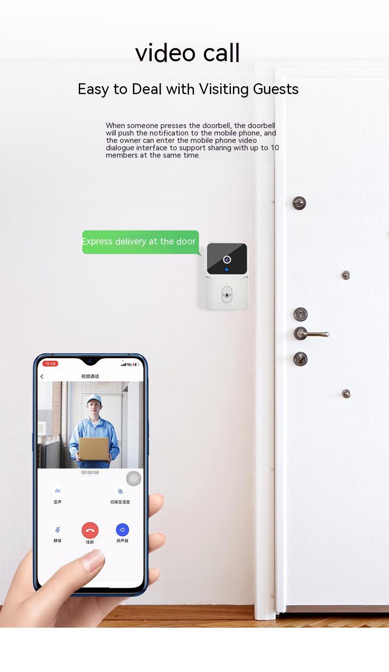 Home Alarm Smart Wifi Video Doorbell